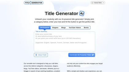 Title Generator